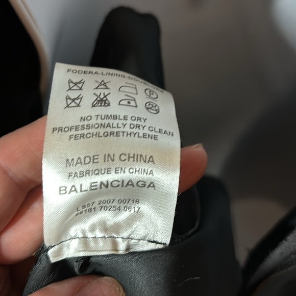 Balenciaga silk mini dress, size EU 42. - Picture 6 of 7